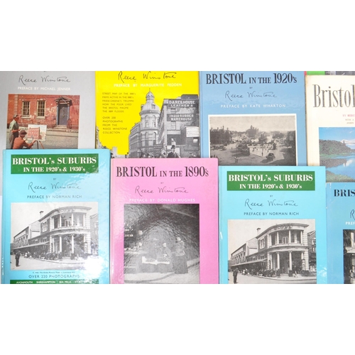 489 - Bristol. Local interest books by Reece Winstone showing views of the city’s past. Popular much colle... 