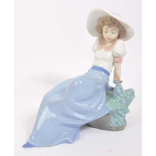 49 - Coalport - Two contemporary porcelain china tableware figurines. Including, birthday wishes hand dec... 