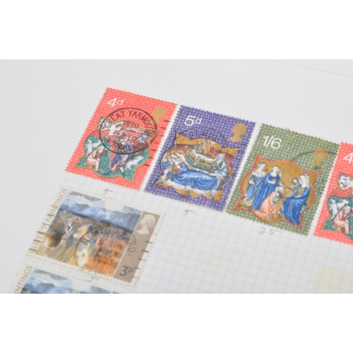 499 - A large collection of early to mid 20th century British UK and foreign postage stamps to include exa... 