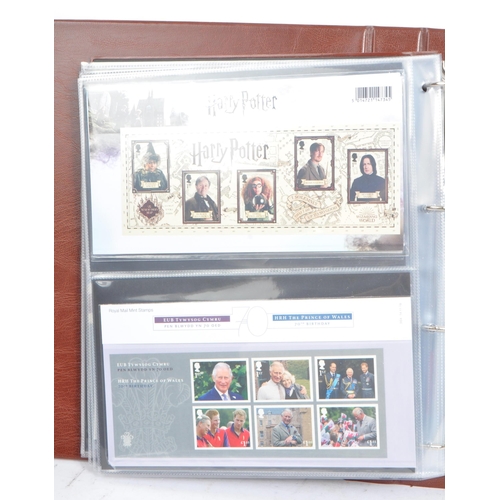 501 - A collection of 20th and 21st century British presentation pack commemorative stamps. Presentation p... 