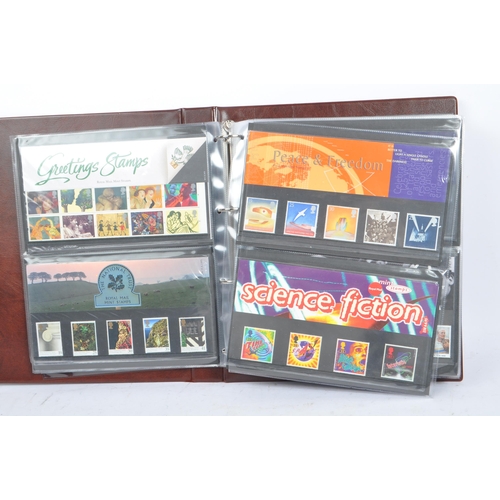 502 - A collection of 20th and 21st century British presentation pack commemorative stamps. Presentation p... 