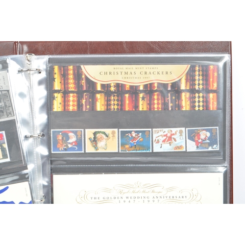 502 - A collection of 20th and 21st century British presentation pack commemorative stamps. Presentation p... 