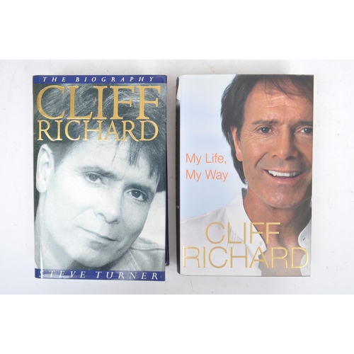 533 - Sir Cliff Richard OBE (born Harry Rodger Webb; 14 October 1940) - A collection of hardback and paper... 