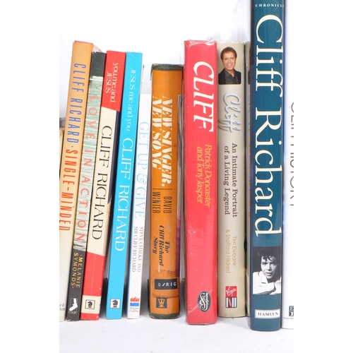 533 - Sir Cliff Richard OBE (born Harry Rodger Webb; 14 October 1940) - A collection of hardback and paper... 