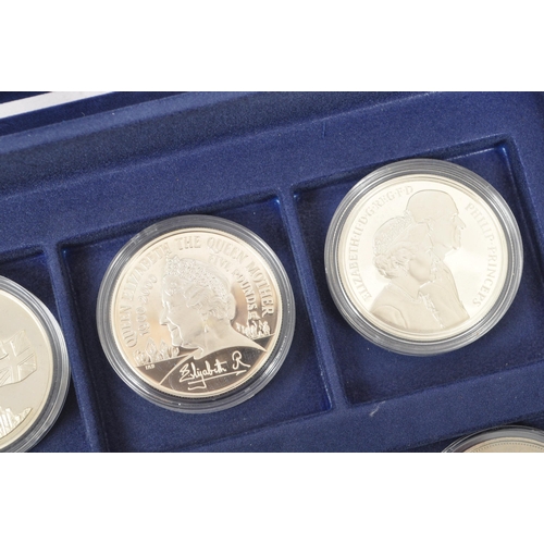 539 - Westminster Mint - A collection of 12 twelve commemorative silver and copper nickel coins. Certifica... 