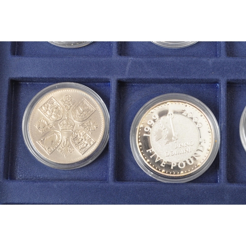 539 - Westminster Mint - A collection of 12 twelve commemorative silver and copper nickel coins. Certifica... 