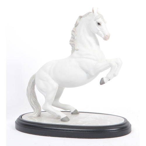 65 - A collection of contemporary porcelain china figurines of horses. To include, Brooks Bentley, intern... 