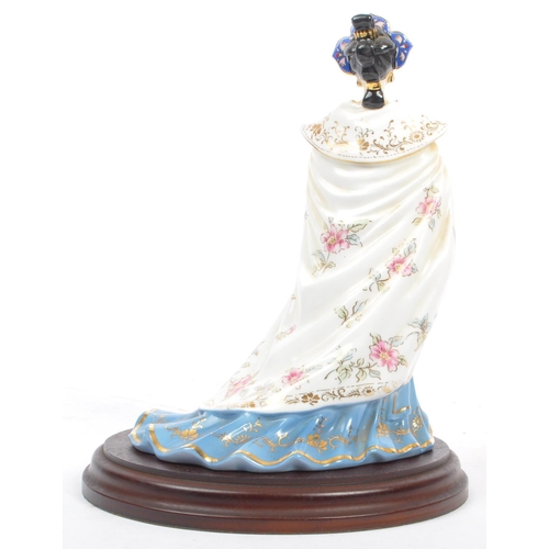 8 - Coalport - Princess Turandot - A limited edition porcelain tableware female figure. From the opera h... 