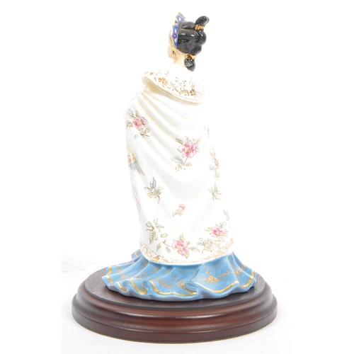 8 - Coalport - Princess Turandot - A limited edition porcelain tableware female figure. From the opera h... 