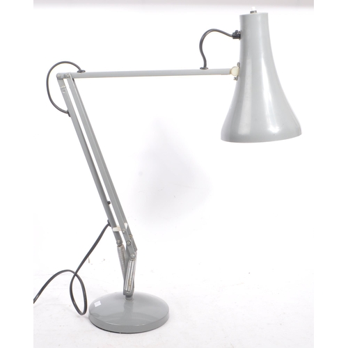 573 - Anglepoise -  Model 90 - A 20th century Industrial Model 90 grey anglepoise table lamp having conica... 