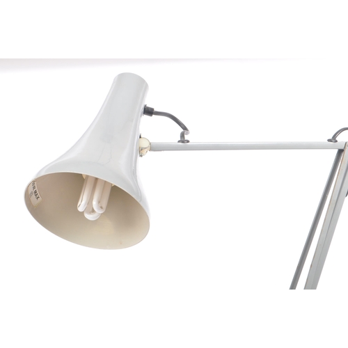 573 - Anglepoise -  Model 90 - A 20th century Industrial Model 90 grey anglepoise table lamp having conica... 