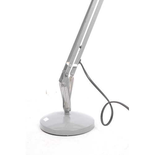 573 - Anglepoise -  Model 90 - A 20th century Industrial Model 90 grey anglepoise table lamp having conica... 