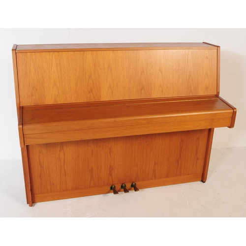 590 - John Broadwood & Sons - A mid 20th century John Broadwood & Sons London teak cased upright piano. Th... 