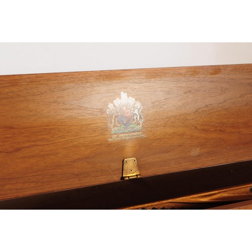 590 - John Broadwood & Sons - A mid 20th century John Broadwood & Sons London teak cased upright piano. Th... 