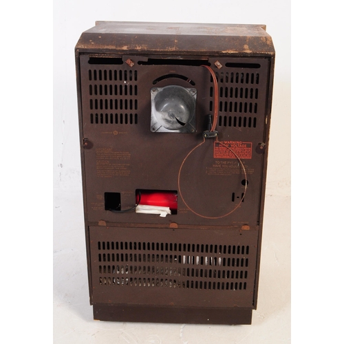 609 - An original mid century 1950's Pye television. Housed in its original mahogany wood twin door cabine... 