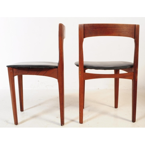 659 - Nathan Furniture - A set of four mid 20th century Nathan Furniture teak wood dining chairs. The chai... 