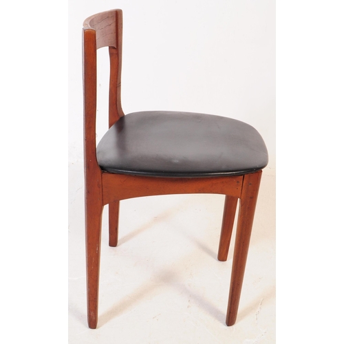 659 - Nathan Furniture - A set of four mid 20th century Nathan Furniture teak wood dining chairs. The chai... 