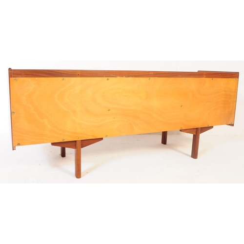 669 - White and Newton - A mid 20th century circa 1960s teak wood dressing table desk. The desk of rectang... 