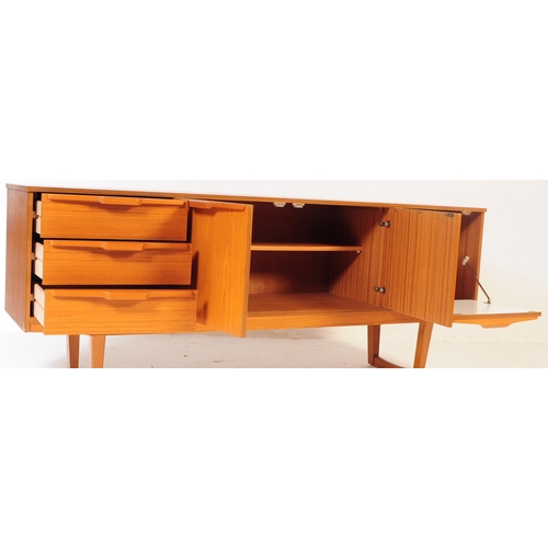 725 - Stonehill - A mid 20th century Stonehill teak wood sideboard credenza. The sideboard having two cupb... 