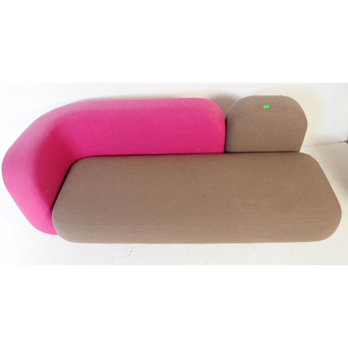 727 - Tom Dixon Soft System - A contemporary Tom Dixon Soft System modular sofa settee. The sofa having a ... 