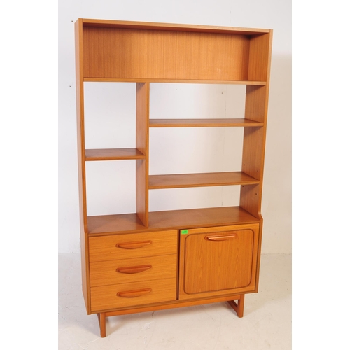 729 - Stonehill - A mid 20th century Stonehill teak veneer room divider highboard sideboard. The room divi... 