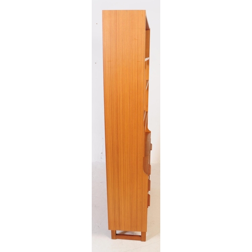 729 - Stonehill - A mid 20th century Stonehill teak veneer room divider highboard sideboard. The room divi... 