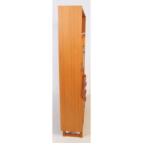 730 - Stonehill - A mid 20th century Stonehill teak veneer room divider highboard sideboard. The room divi... 