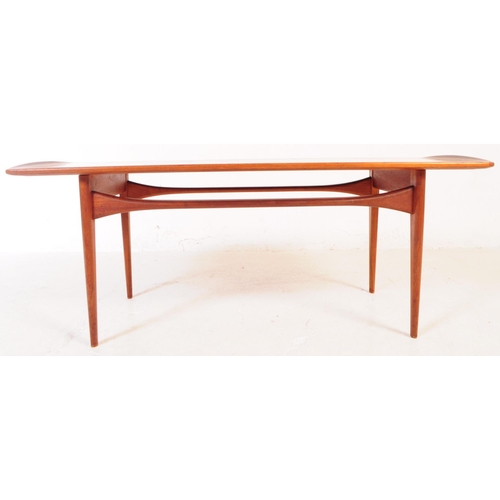 732 - Tove & Edvard Kindt-Larsen - A mid 20th century Danish Tove and Edvard Kindt-Larsen teak wood long j... 