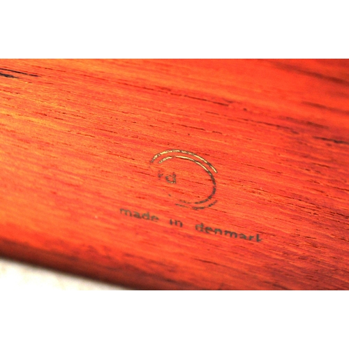 732 - Tove & Edvard Kindt-Larsen - A mid 20th century Danish Tove and Edvard Kindt-Larsen teak wood long j... 