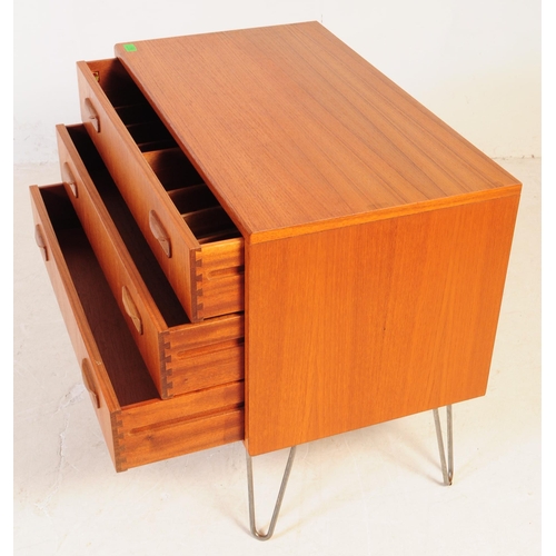 733 - G-Plan - A mid 20th century G Plan Fresco teak wood chest of drawers / small proportioned sideboard.... 