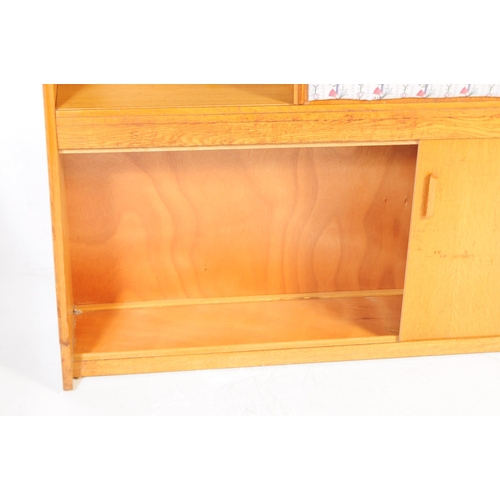 693 - G Plan Furniture - A retro mid 20th century circa 1970s G Plan oak sideboard / headboard. Rectangula... 