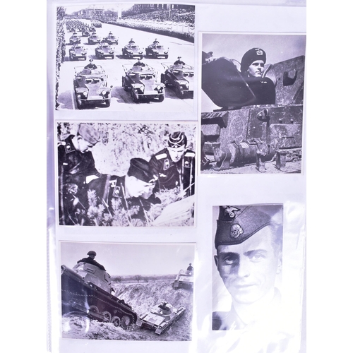 125 - A large collection of 200+ assorted WWII Second World War Third Reich Nazi German photographs / prop... 