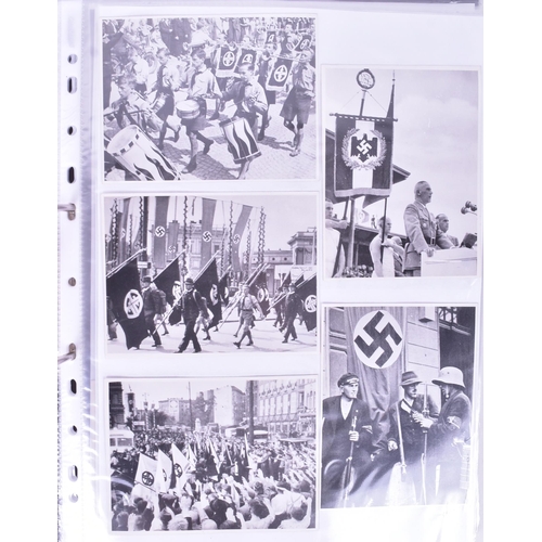 125 - A large collection of 200+ assorted WWII Second World War Third Reich Nazi German photographs / prop... 