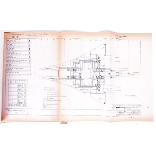 14 - Concorde - a 1965 dated British Aircraft Corporation (Operating) Ltd Concorde Prototype Fuel System ... 