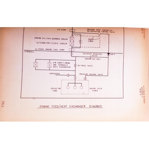 14 - Concorde - a 1965 dated British Aircraft Corporation (Operating) Ltd Concorde Prototype Fuel System ... 