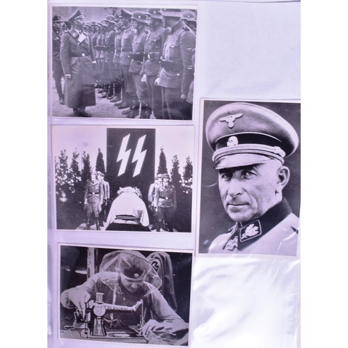 175 - A large collection of 200+ assorted WWII Second World War Third Reich Nazi German photographs / prop... 