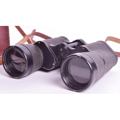 234 - A pair of pre-WWII Second World War Third Reich Nazi German Kriegsmarine Officers binoculars. E Leit... 