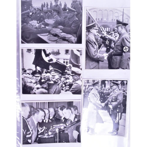 235 - A large collection of 200+ assorted WWII Second World War Third Reich Nazi German photographs / prop... 