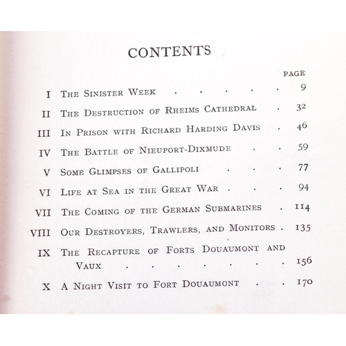 246 - A WWI First World War interest hardback copy of Ellis Ashmead-Bartlett's book ' Some Of My Experienc... 