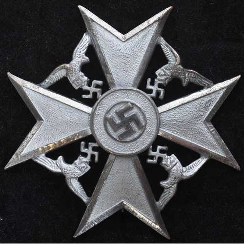 347 - Spanish Civil War - a WWII Second World War Third Reich Nazi German Condor Legion silver grade Spani... 