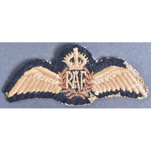 349 - A collection of assorted RAF Royal Air Force uniform badges and patches. Largely post WWII Second Wo... 