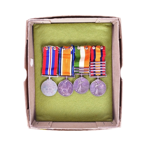 36 - An unofficially named medal group awarded to one J. Birch of the Somerset Light Infantry and later a... 