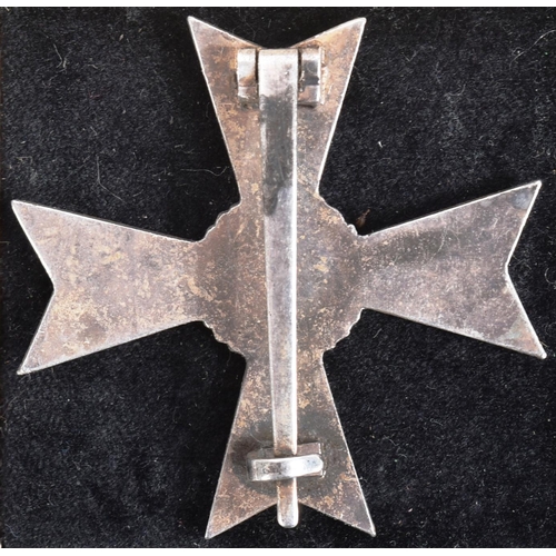 374 - A WWII Second World War Third Reich Nazi German 1st Class War Merit Cross. A non-military example wi... 