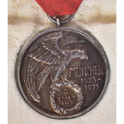 384 - A pre WWII Second World War Third Reich Nazi German ' Blood Order ' medal for the 1923 failed coup. ... 