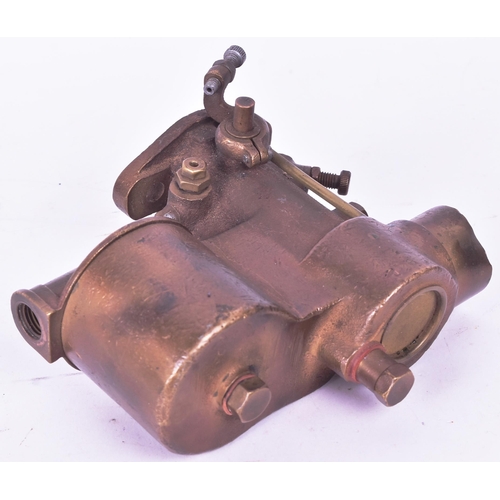 388 - An early 20th Century circa 1930s Norton or BSA motorcycle carburettor. Stamped for Amal Birmingham.