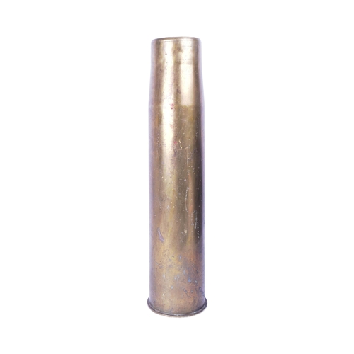 399 - A vintage 1980s (1985) British 105mm tank shell. Made by Royal Laboratories (RLB) RW242 factory draw... 