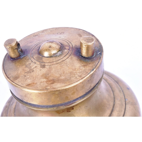 431 - Mahatma Gandhi (1869-1948) - an early to mid 20th century Indian brass water pot (lota), once owned ... 