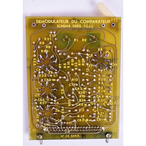 6 - Concorde - an original Concorde used cockpit PCB Printed Circuit Board with original British Airways... 