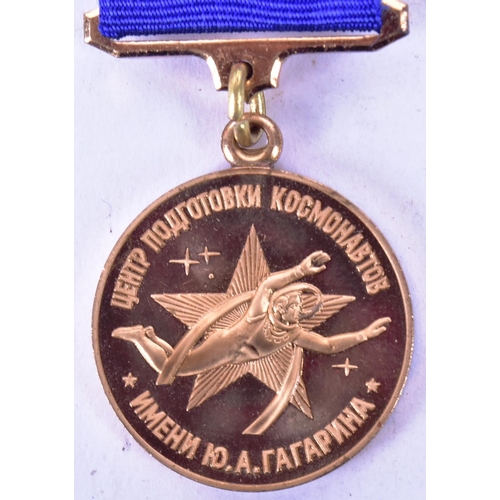 78 - Two vintage USSR Soviet Russian space exploration medals issued to members of the Russian Space crew... 