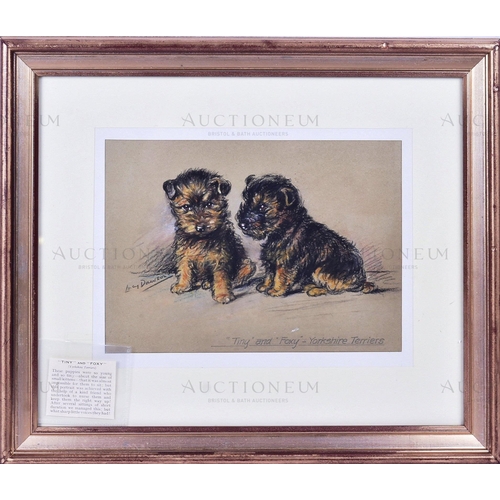 100 - Lucy Dawson (1870 - 1954) - an original pastel artwork by British illustrator Lucy Dawson, depicting... 